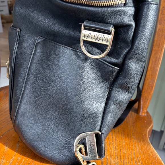 Black Fawn Design diaper bag - Picture 3 of 3